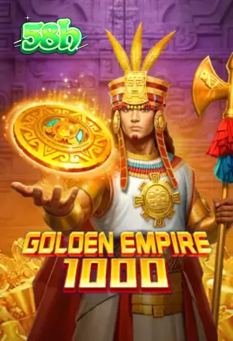 Interface do slot Golden Empire 1000 rodando em um dispositivo móvel
